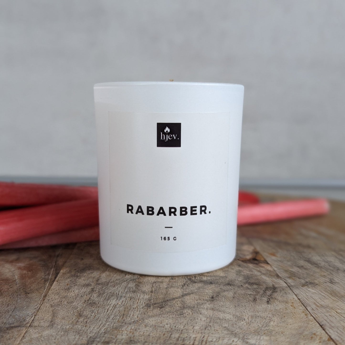 Zoete Zomerse Aroma's: Rabarber Geurkaars